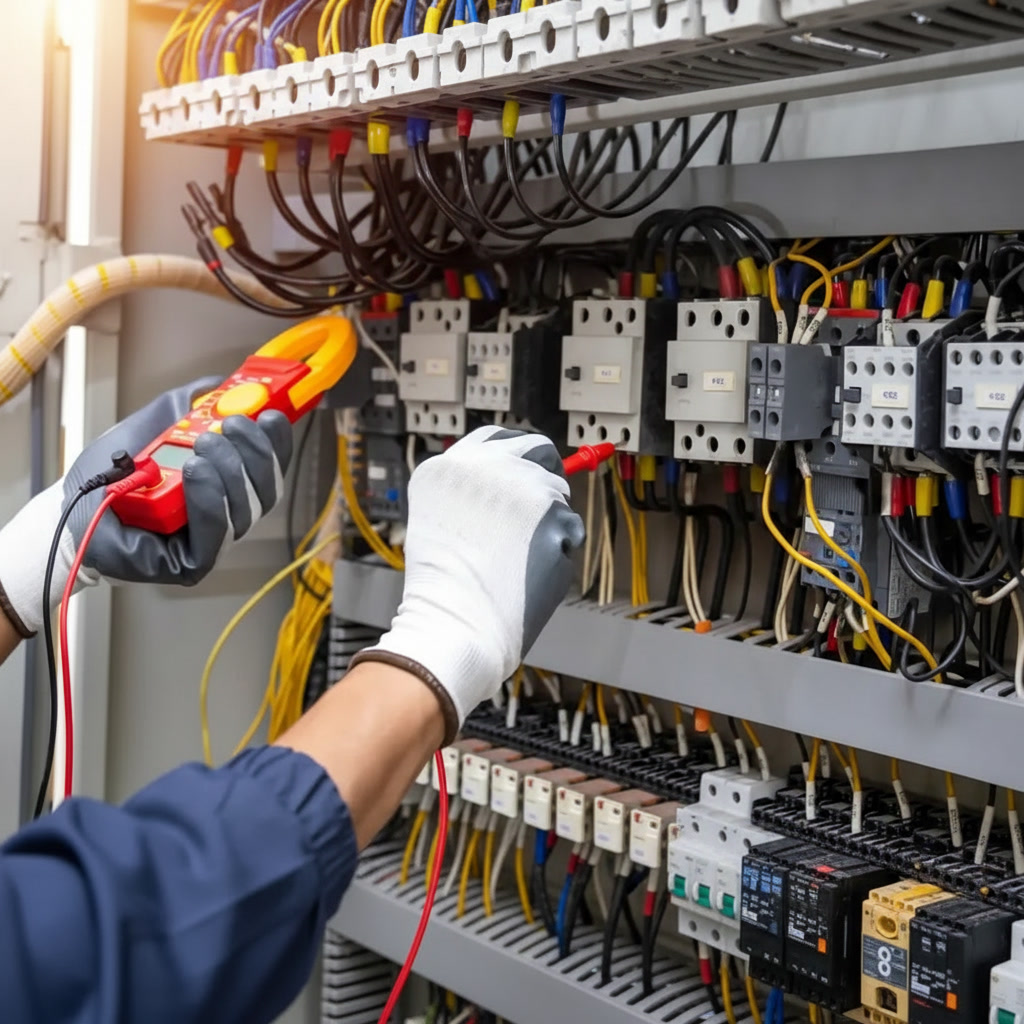instalação elétrica industrial